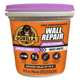Gorilla 118969 High-Performance Wall Repair, Pink, 32 oz Tub
