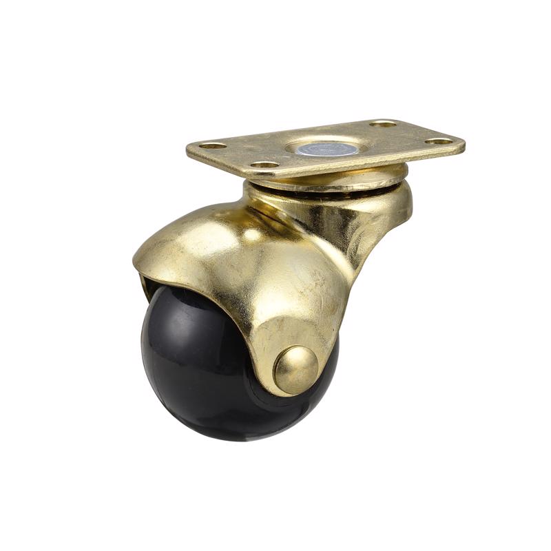 Ace 1-5/8 in. D Swivel Rubber Hooded Ball Caster 75 lb 1 pk