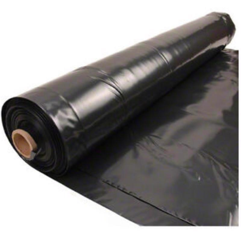 Film-Gard Plastic Sheeting 4 mil X 12 ft. W X 100 ft. L Polyethylene Black 1 pk