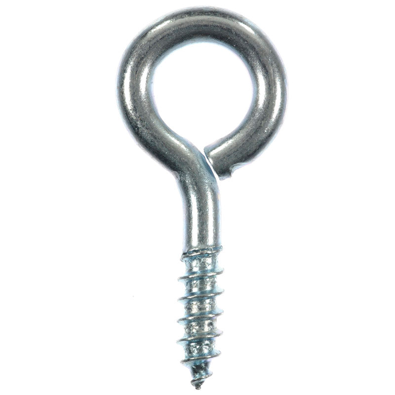 Ace 3/16 in. D X 1-1/2 in. L Zinc-Plated Steel Screw Eye 75 lb. cap. 5 pk, Pack of 5