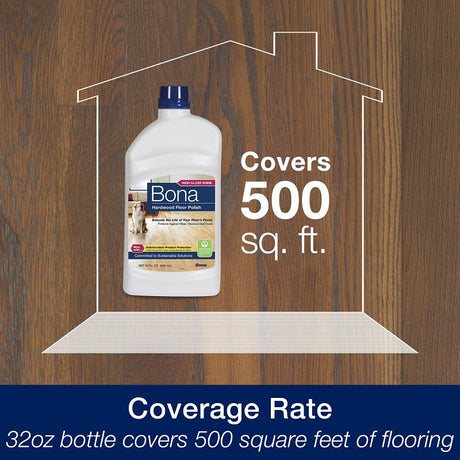 Bona WP510051002 Floor Polish, 32 oz Bottle