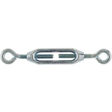 Hampton Zinc-Plated Aluminum/Steel Turnbuckle 65 lb, Pack of 10