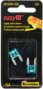 Bussmann BP/ATM-15ID Automotive Fuse, 1 kA Interrupt, Blade Fuse, 32 VDC, 15 A