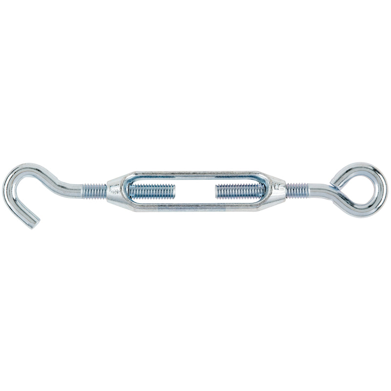 Hampton Zinc-Plated Aluminum/Steel Turnbuckle 350 lb, Pack of 5
