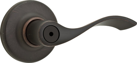 Weiser Belmont Series 9GLC3310-016 Privacy Lever, Venetian Bronze, Residential, Universal Hand, 3 Grade