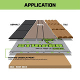Stinger EXO35 48" x 250' Synth Felt Underlayment 7Mil 10SQRoll