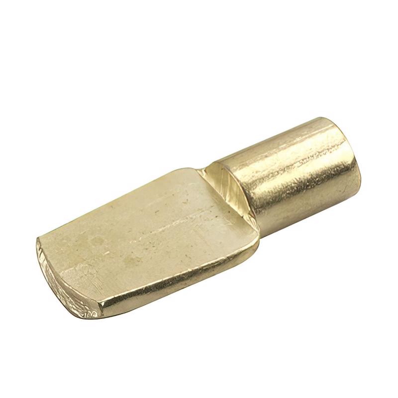 Richelieu Gold Metal Shelf Shelf Support Peg 1/4 inch Ga. 0.44 in. L 22 lb, Pack of 5