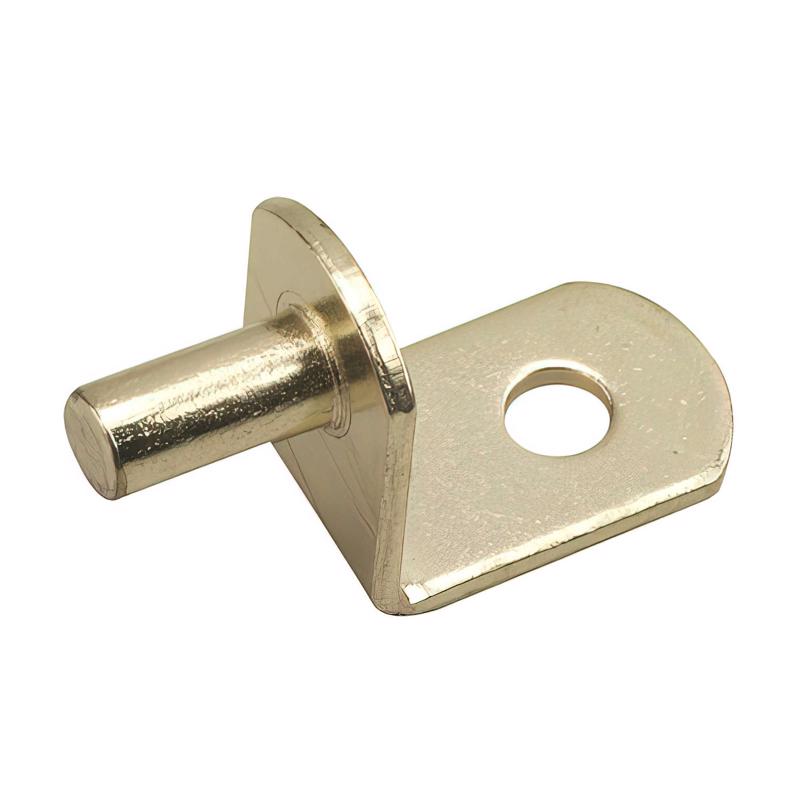 Richlelieu Onward Gold Metal Shelf Support Shelf Support Peg 5 mm Ga. 1.00 in. L 33 lb, Pack of 5