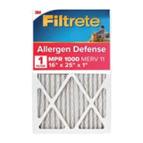 Filtrete PP-EP-MA Air Filter, Electrostatic, 1 in Thick, 25 in L, 16 in W, 1/PK