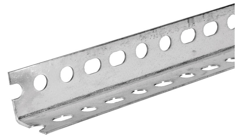 SteelWorks 0.048 in. X 1.25 in. W X 36 in. L Low Carbon Steel Slotted Angle, Pack of 5