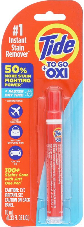 Tide To Go 1452101205 Instant Stain Remover Pen, 0.33 oz, Fresh