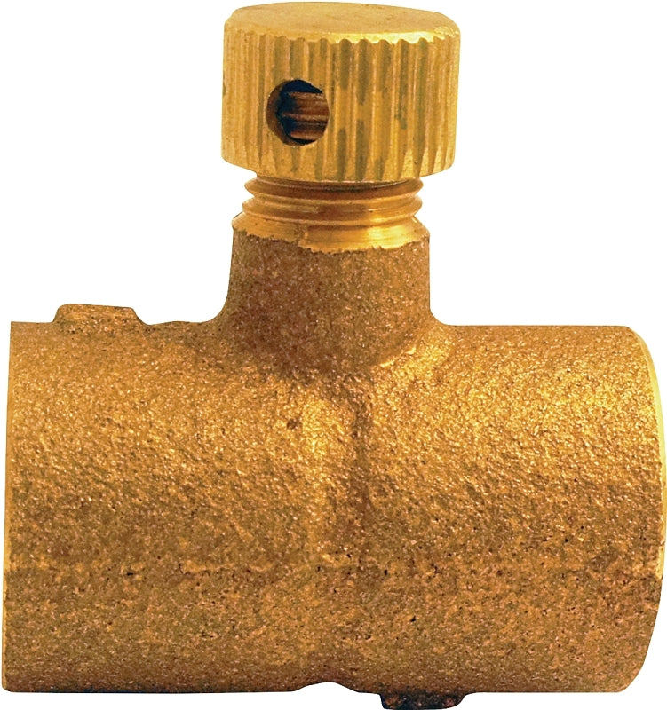 Nibco U701-D Series C00010C Cast Drain Coupling, 1/2 in, Sweat, Bronze, 577 psi Pressure