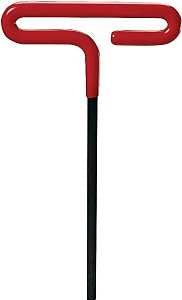 Eklind 51608 Hex Key, 6 in L Arm, 3 in L Handle, SAE, 1/8 in Tip, Steel, Black Oxide