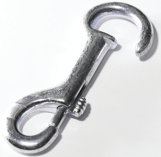 Baron 230 Open Eye Chain Snap, 3/8 in, 40 lb Working Load, Iron, Electro-Galvanized