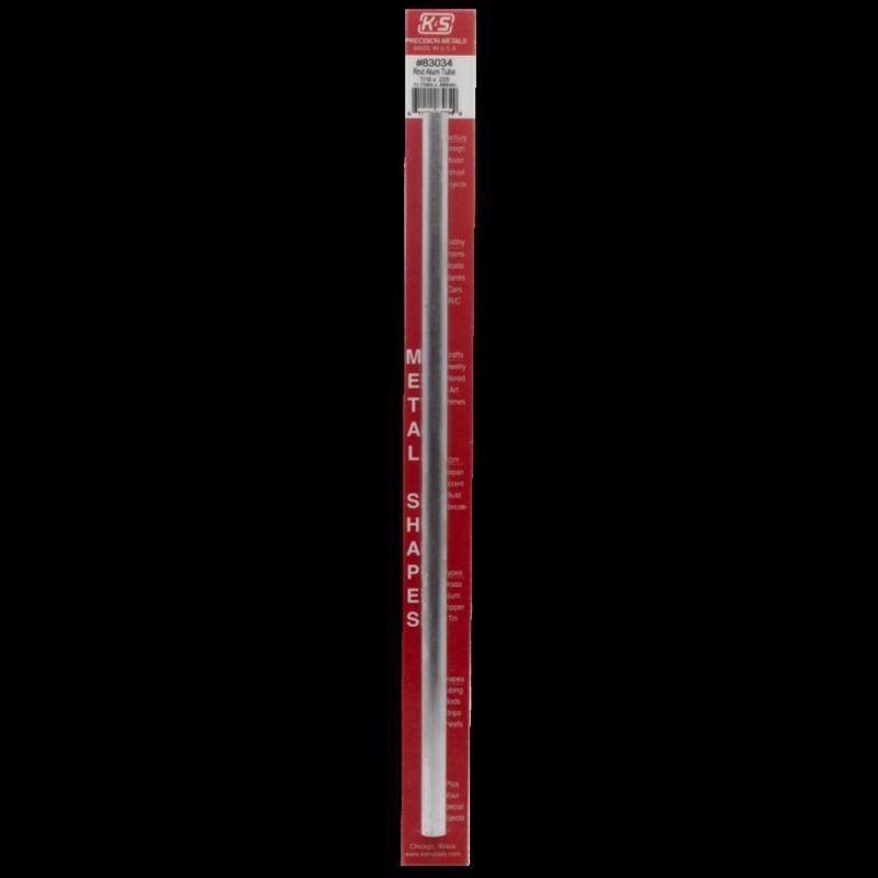 K&S 7/16 in. D X 1 ft. L Round Aluminum Tube