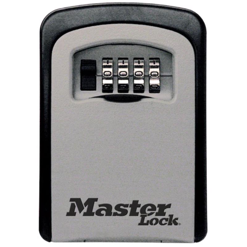 Master Lock 5-7/32 in. H X 1-11/16 in. W X 3-1/4 in. L Steel 4-Digit Combination Lock Box
