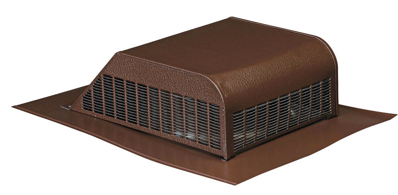 Air Vent 15 in. W X 16 in. L Brown Aluminum Roof Vent Assembly, Pack of 6