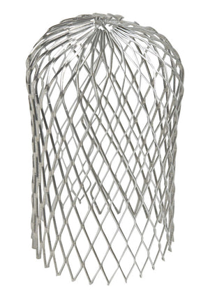 Amerimax 2.8 in. W X 3 in. L Gray Aluminum Gutter Strainer 1 pk