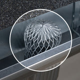 Amerimax 3 in. W X 5 in. L Gray Galvanized Steel Gutter Strainer 1 pk, Pack of 20