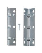 Ace 3-1/2 in. H X 2.238 in. W X 3-1/2 in. D Zinc Inside Corner Brace, Pack of 5