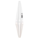Hampton White Steel Shelf Support 18 Ga. 6 in. L 100 lb, Pack of 10