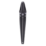 Hampton Black Steel Shelf Support 18 Ga. 6 in. L 100 lb, Pack of 10