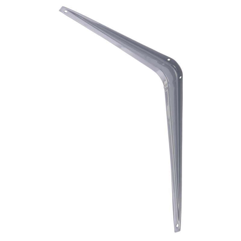 Hampton Gray Steel Shelf Support 18 Ga. 10 in. L 100 lb, Pack of 10