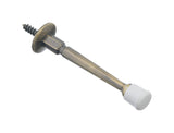 Ace 3 in. W Metal Antique Gold Rigid Door Stop Mounts to door and wall 1.8 in., Pack of 5