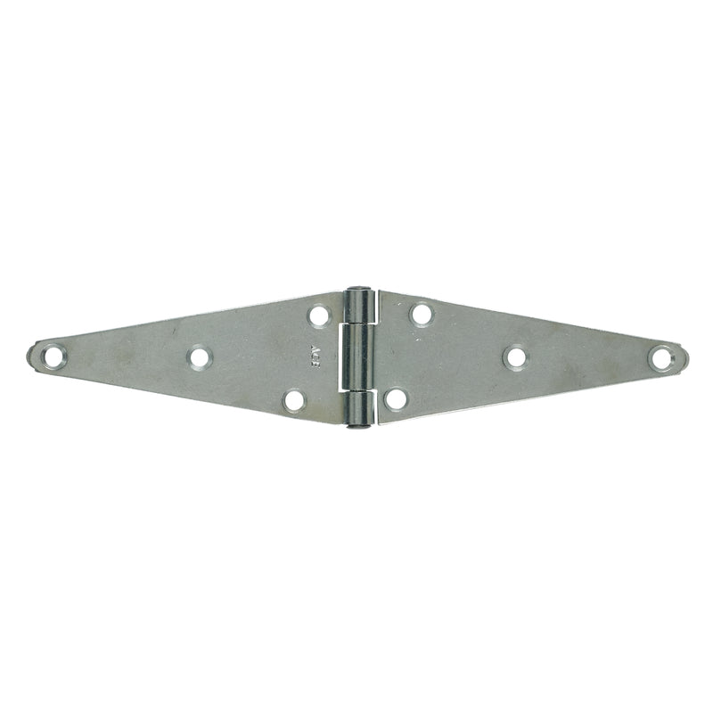 Ace 6 in. L Zinc-Plated Heavy Duty Strap Hinge 1 pk, Pack of 10