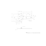 Ace 6 in. L Zinc-Plated Heavy Duty T Hinge 1 pk, Pack of 10