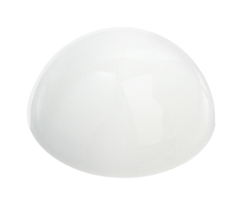 Ace 2-3/8 in. W Rubber White Wall Door Stop Mounts to wall 0 in., Pack of 5