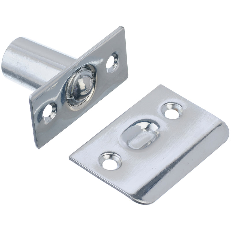 Ace 1 in. H X 1 in. W X 2.1 in. D Metal Ball Catch, Pack of 5