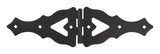Ace 10 in. L Matte Ornamental Strap Hinge 1 pk