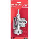 Ace 10.52 in. H X 4.75 in. W X 1.29 in. L Zinc-Plated Zinc Slide Bolt Gate Latch