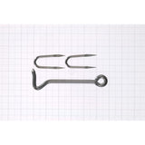 Ace 0.44 in. L Zinc Wire Staple Gate Hook 1 pk, Pack of 5