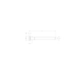 Ace 3-1/2 in. L Satin Brass Hinge Pin 3 pk