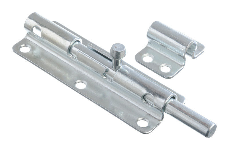 Ace 6 in. L Zinc-Plated Steel Barrel Bolt 1 pk
