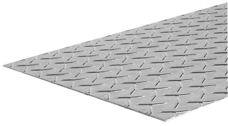 SteelWorks 24 in. W Uncoated Steel Diamond Tread Plate