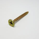 Ace No. 6 X 1-5/8 in. L Phillips Yellow Zinc Coarse Cabinet Screws 75 pk
