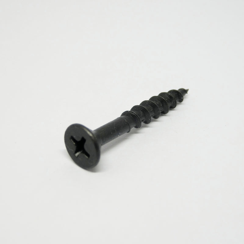 Ace No. 8 X 1-1/4 in. L Phillips Black Phosphate Coarse Cabinet Screws 50 pk