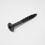 Ace No. 8 X 1-1/2 in. L Phillips Black Phosphate Fine Cabinet Screws 50 pk