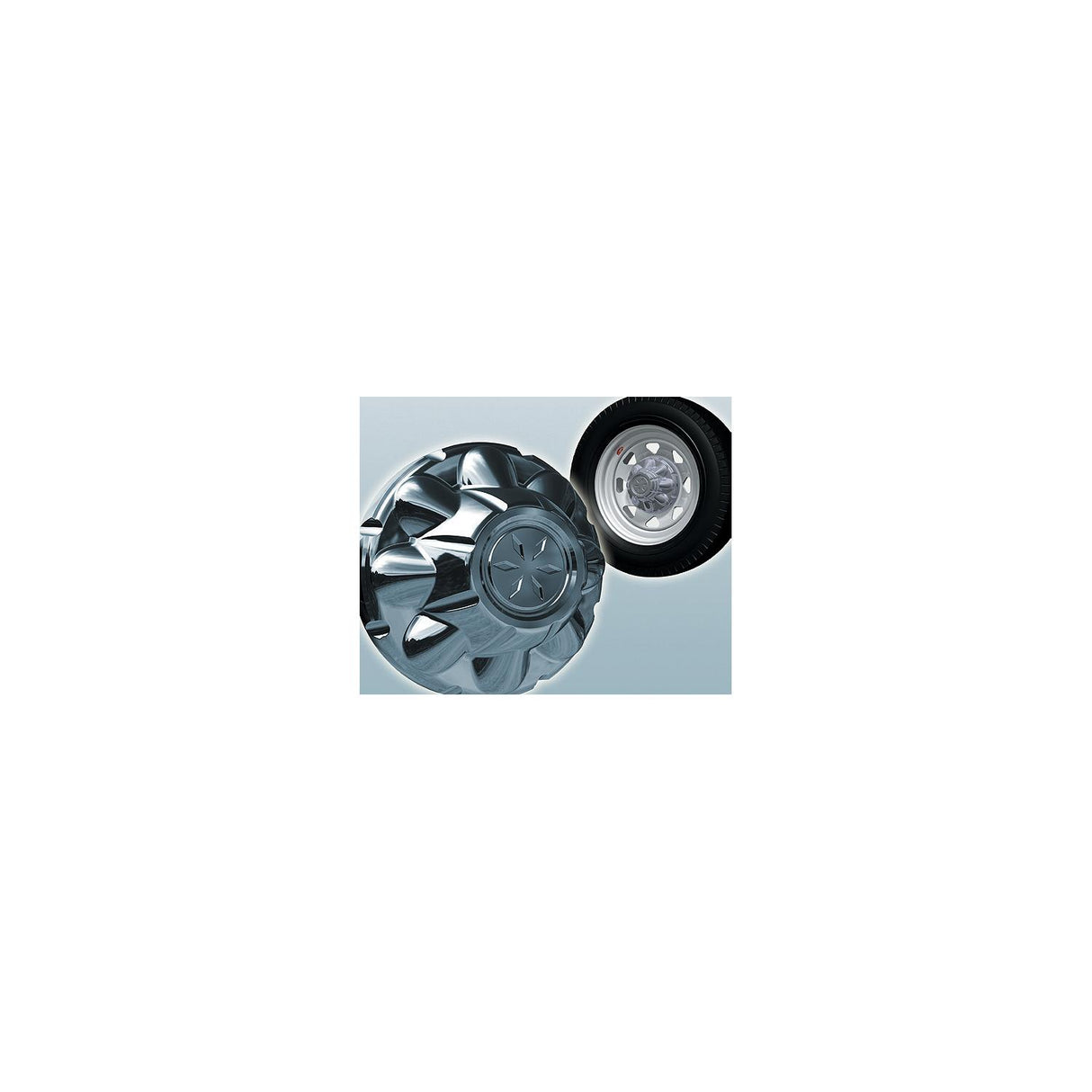 5 LUG ABS HUB COVER CHROME