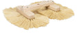 Wallboard Tool 62-009 Double Texture Brush, 4 in W Blade, Tampico Blade, Wood Handle