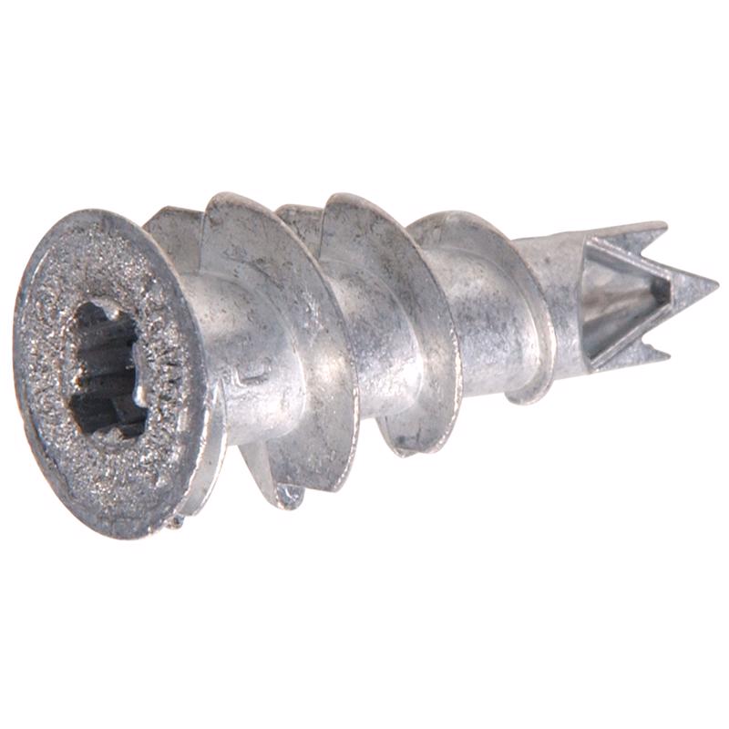 HILLMAN .164 in. D X 1.5 in. L Zinc Pan Head Drywall Anchors 10 pc, Pack of 5