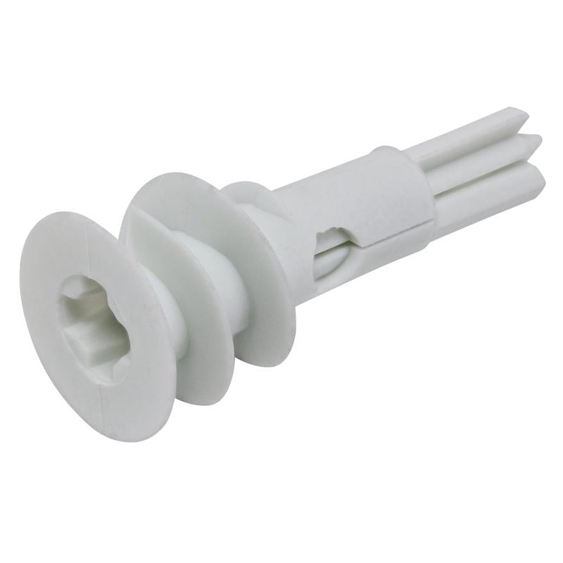 HILLMAN 3/8 in. D X 1-3/4 in. L Nylon Pan Head Wallboard Anchor Kit 2 pc, Pack of 6