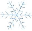 24IN DIA PRELIT LED SNOWFLAKE