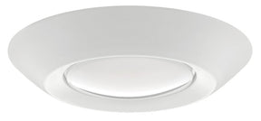 ETI SMD6 Series 56578311 Disk Light, 120 V, 19.3 W, LED Lamp, 1592 Lumens, 3000/4000/5000 K Color Temp, Acrylic Fixture