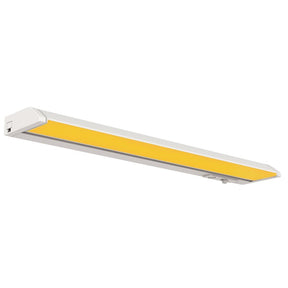 ETI NXAUC Series B04023301A Under Cabinet Light with NightLightR, 120 V, 11 W, LED Lamp, 750 Lumens, White Fixture