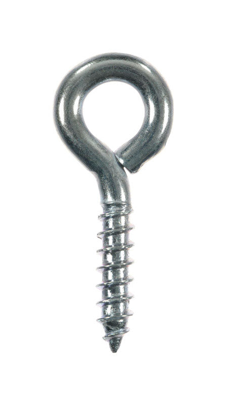 Ace 1/8 in. D X 1-3/16 in. L Zinc-Plated Steel Screw Eye 25 lb. cap. 8 pk, Pack of 5
