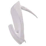 HILLMAN WallBiter White Small Picture Hook 30 lb 4 pk, Pack of 10